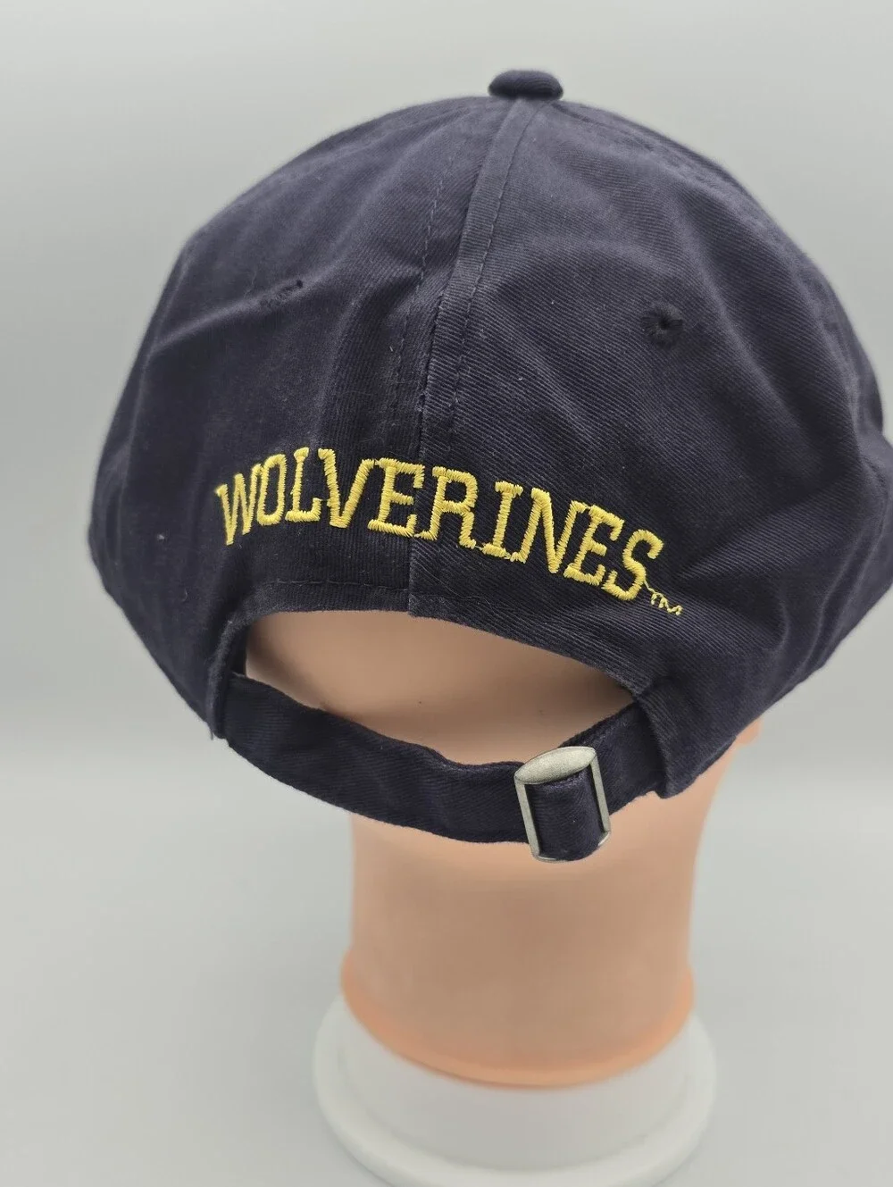 NCAA By Signatures Michigan Wolverines Navy Blue Adjustable Strapback Hat